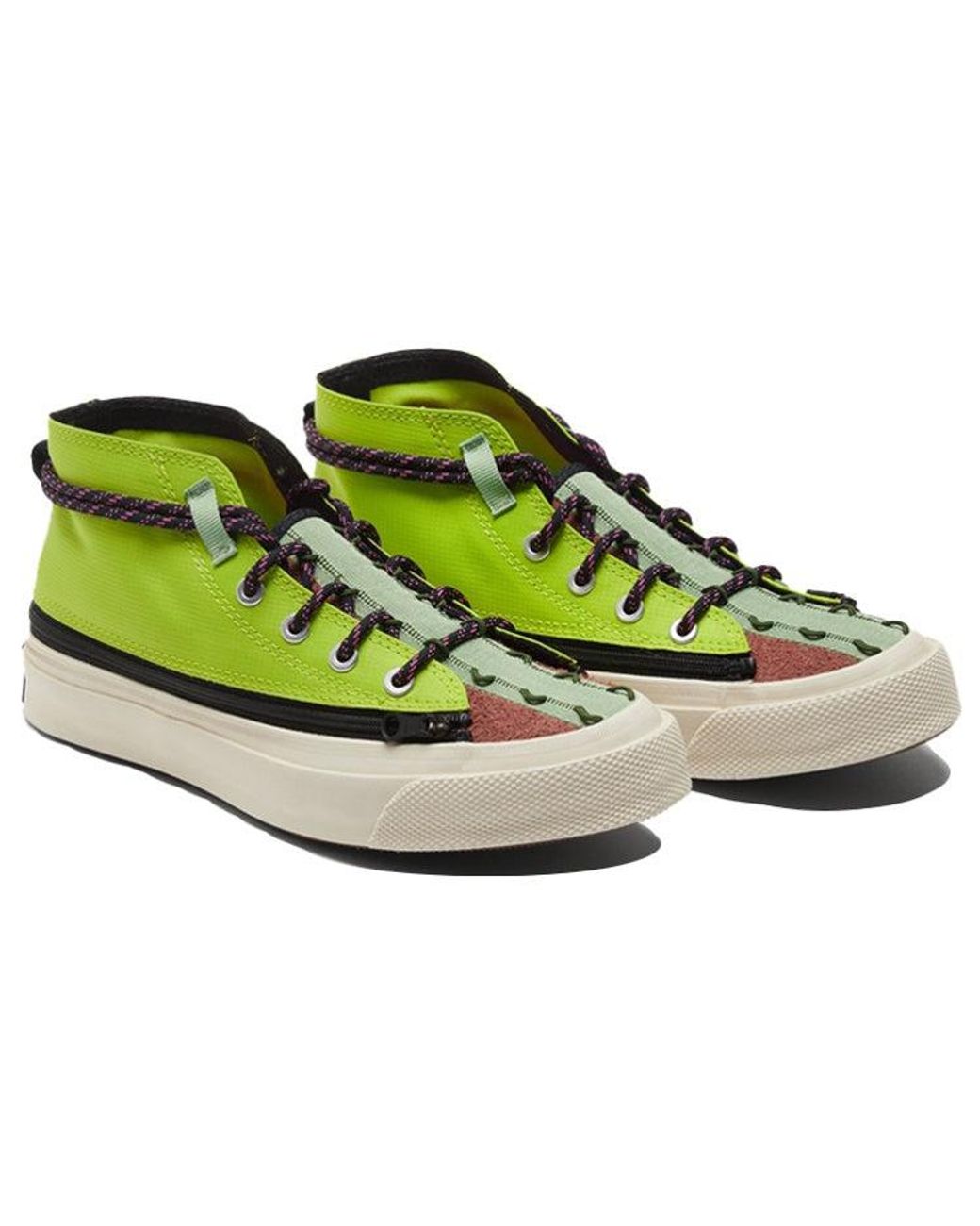 Converse Green Deck Star Terrain Mid 'Love Bird' for men