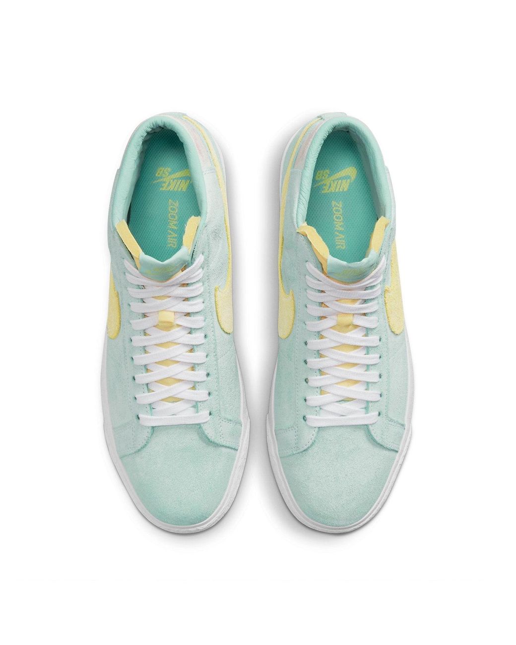 Nike Blue Zoom Blazer Mid Premium Sb 'Light Dew Zitron' for men