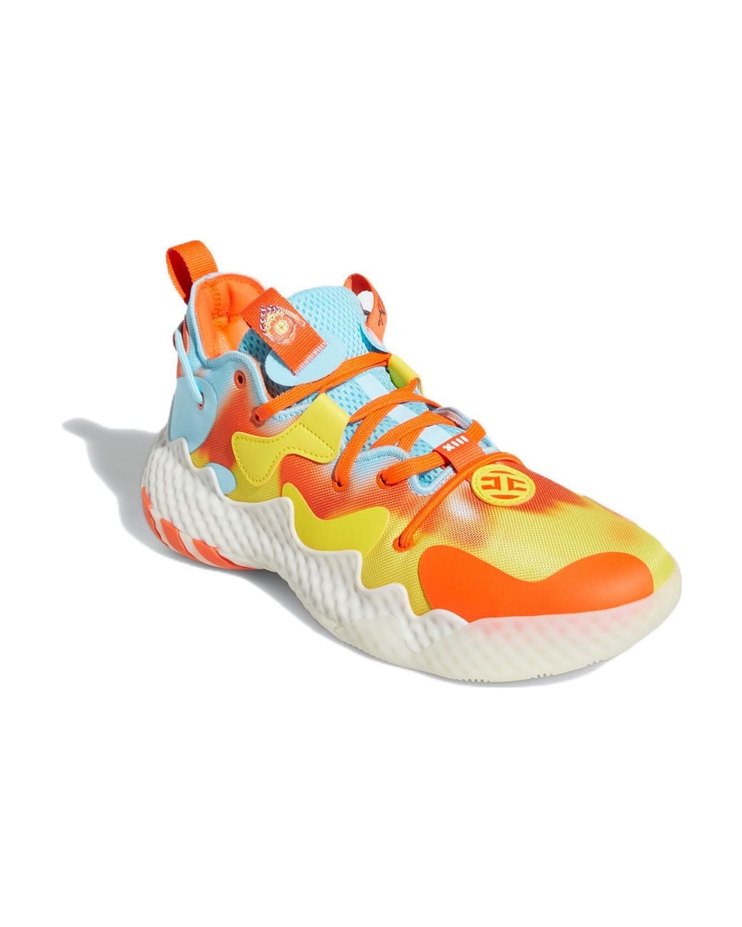 Adidas Orange Harden Volume 6 'Burning Winter' for men