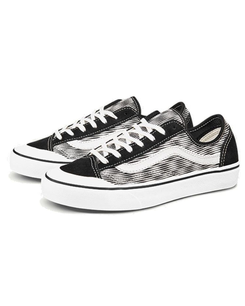 Vans Brown Style 36 Decon Sf 'Hemp Blur Checkerboard' for men