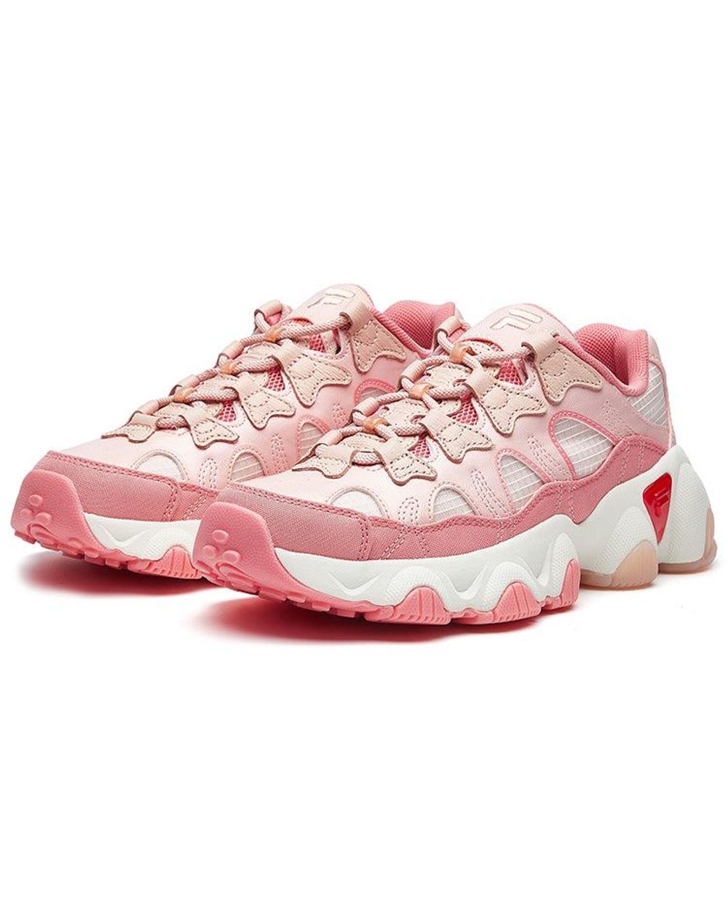 Fila Pink (Wmns) Jagger Vntg Running Shoes Gs