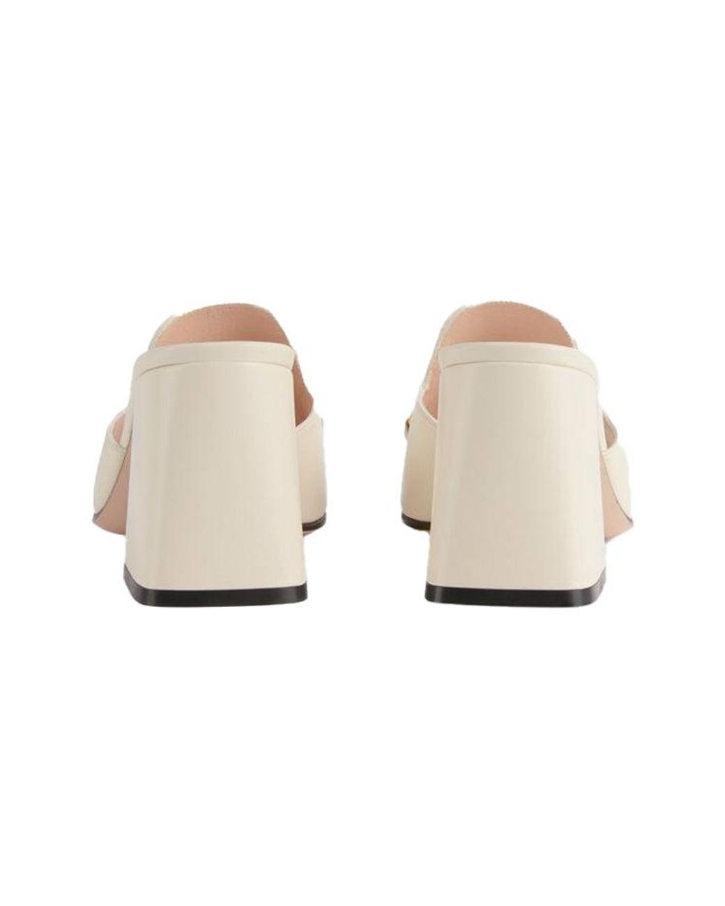 Gucci Natural (Wmns) Slide Sandal With Horsebit Leather'