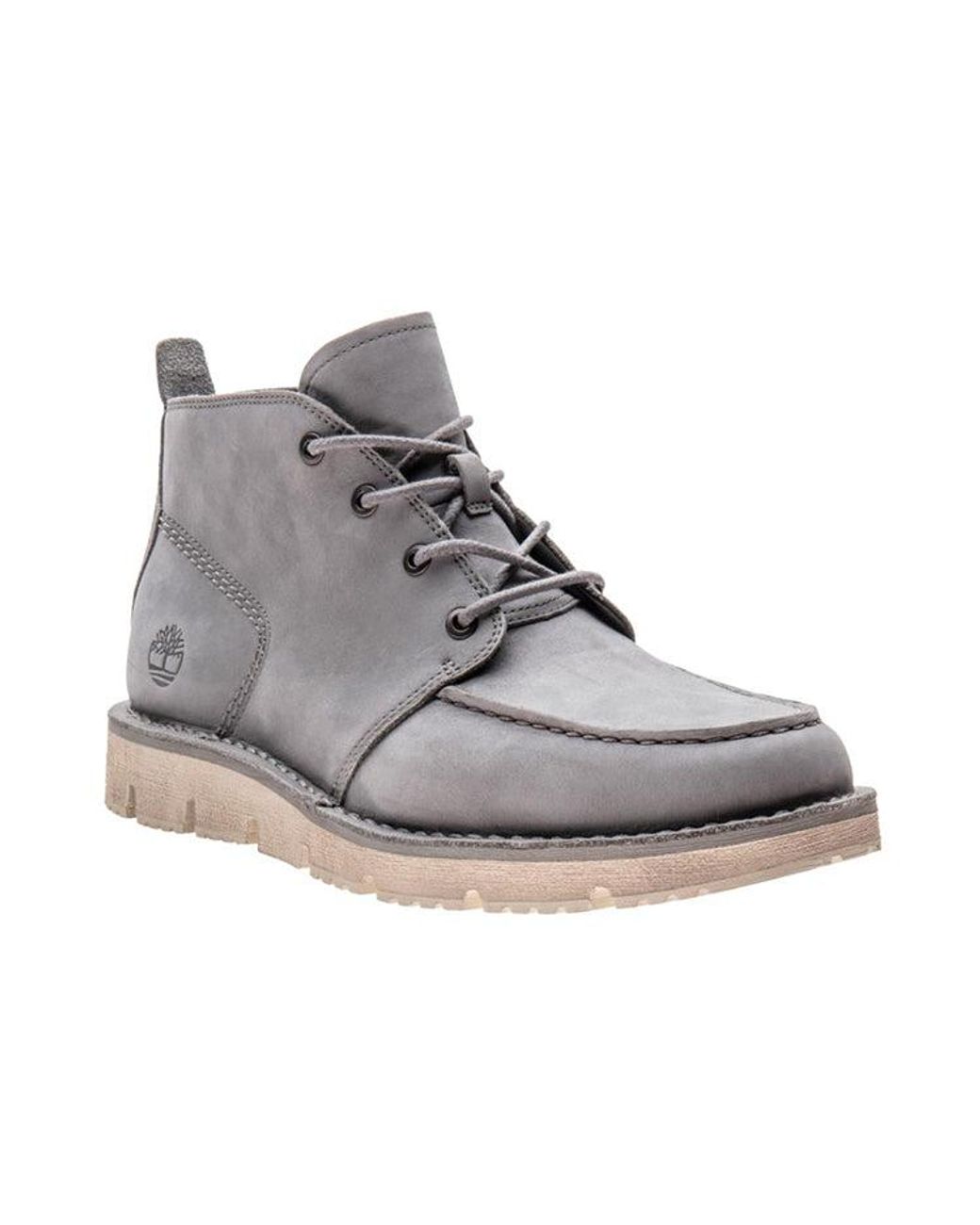 Timberland Gray Westmore Moc Toe Chukka Boots 'Medium' for men