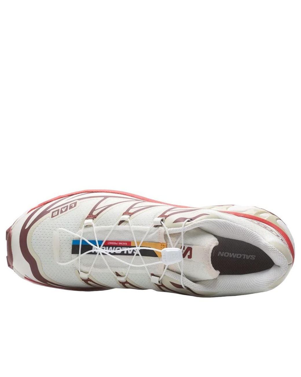 Salomon White Xt-6 'Vanilla Ice Fired Brick' for men