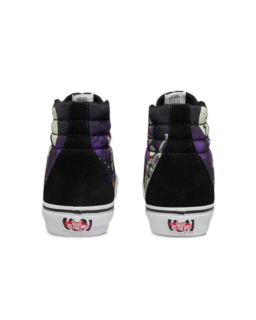 Vans Blue The Nightmare Before Christmas X Sk8-Hi 'Jacks Lament' for men