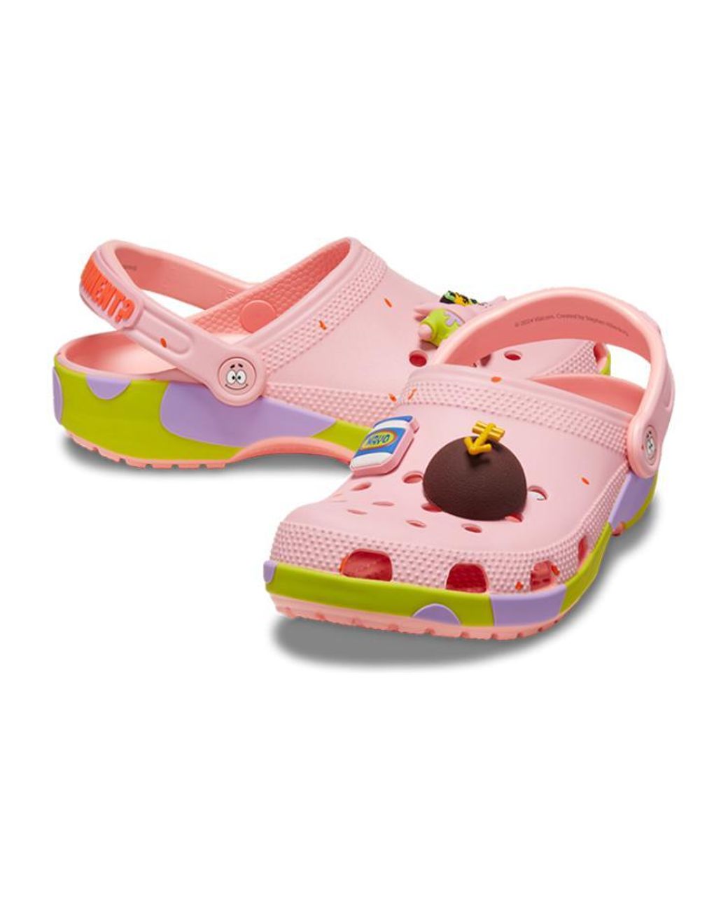 CROCSTM Pink X Spongebob Squarepants Classic Clog 'Patrick' for men