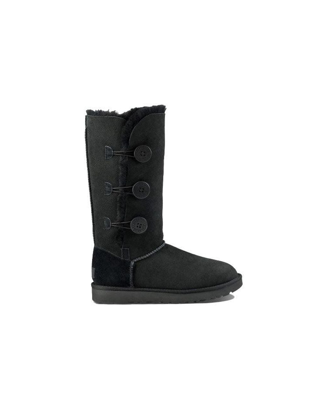 Ugg Black (Wmns) Bailey Button Triplet Ii Boot High Top
