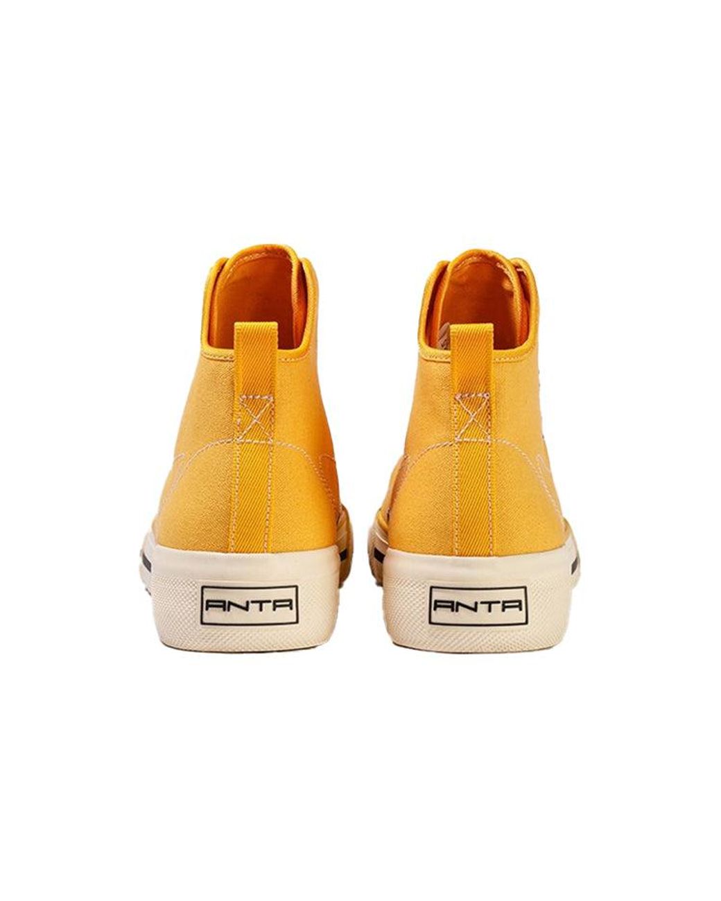 Anta Yellow (Wmns) High Top Canvas Shoes