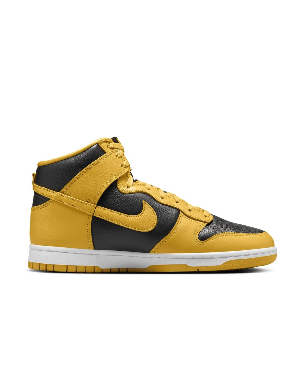 nike dunk high gold