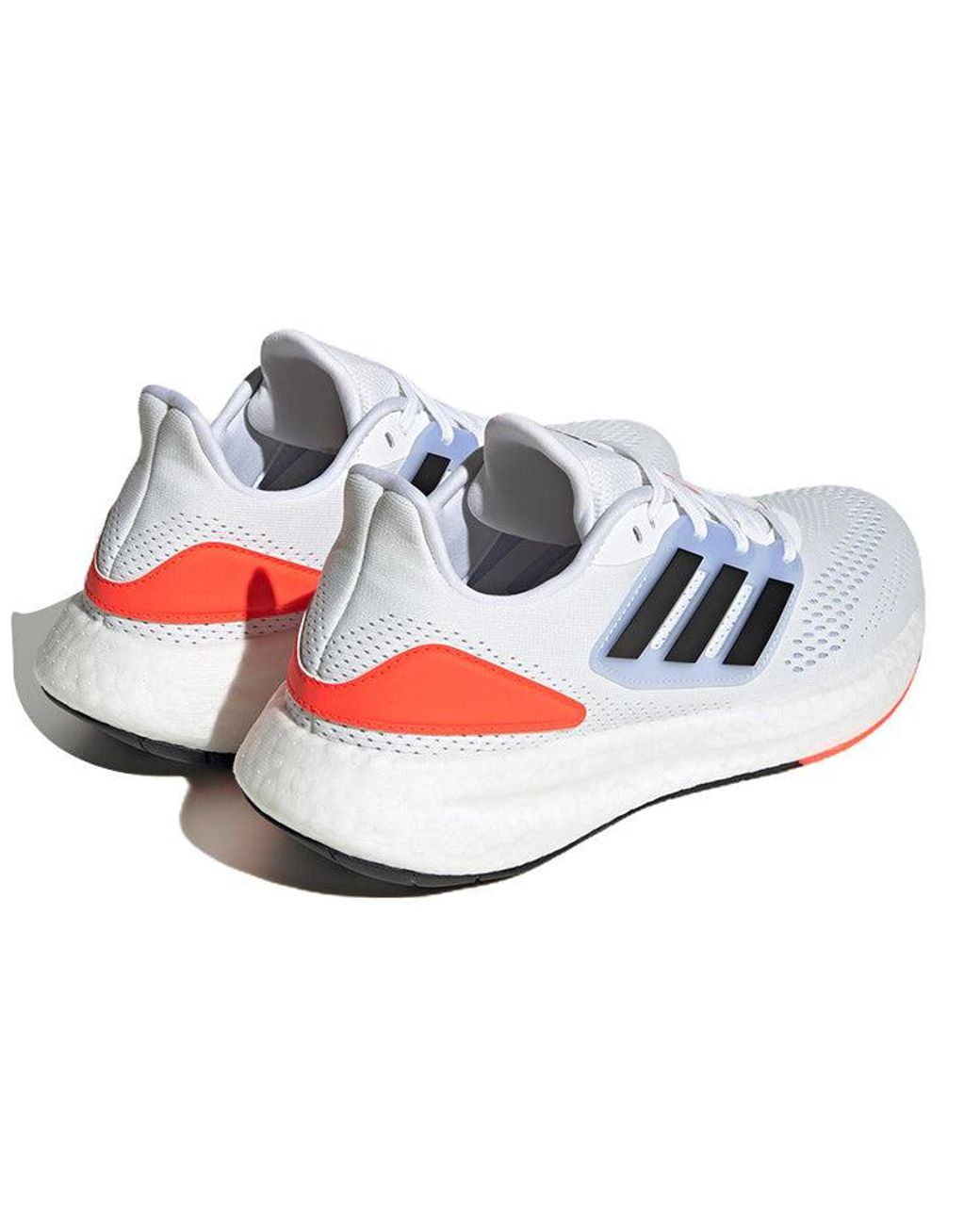 Adidas White Pure Boost 22 Shoes Dawn Solar' for men