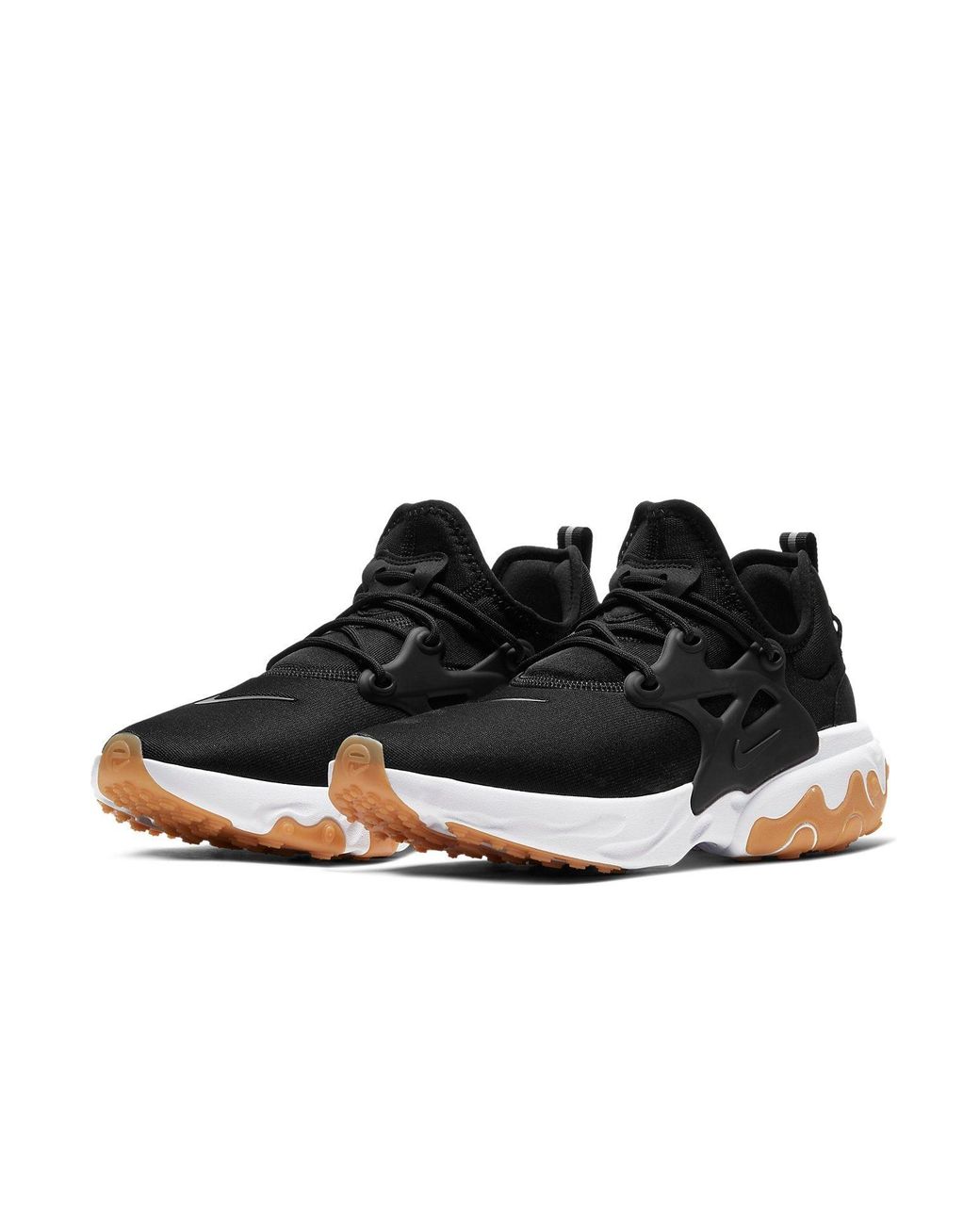 Nike Black React Presto Gum' for men