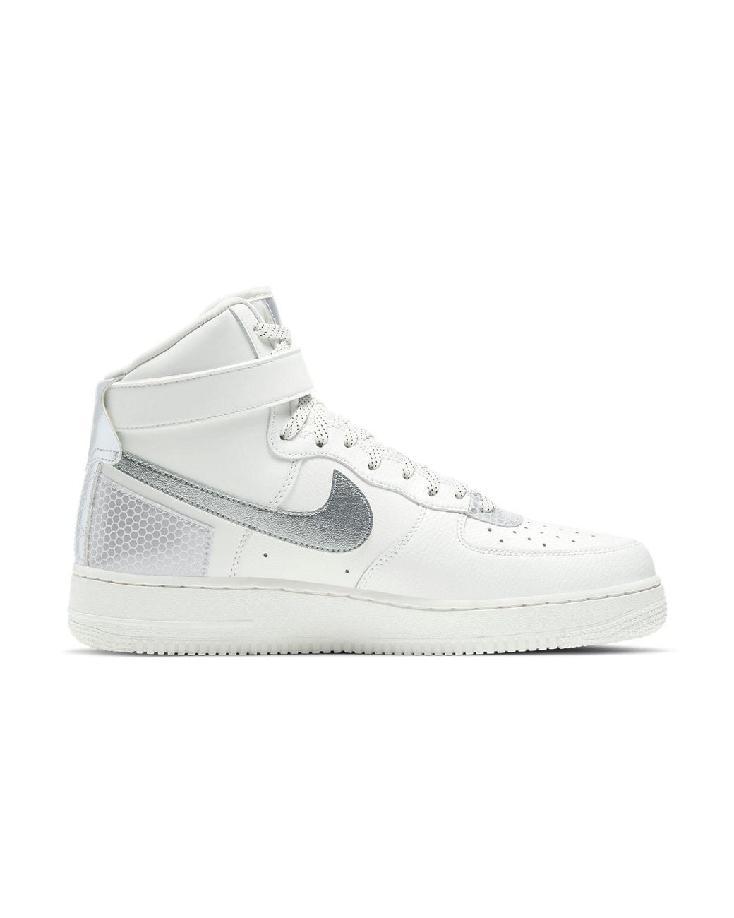 Nike White X 3M Air Force 1 High 'Summit' for men