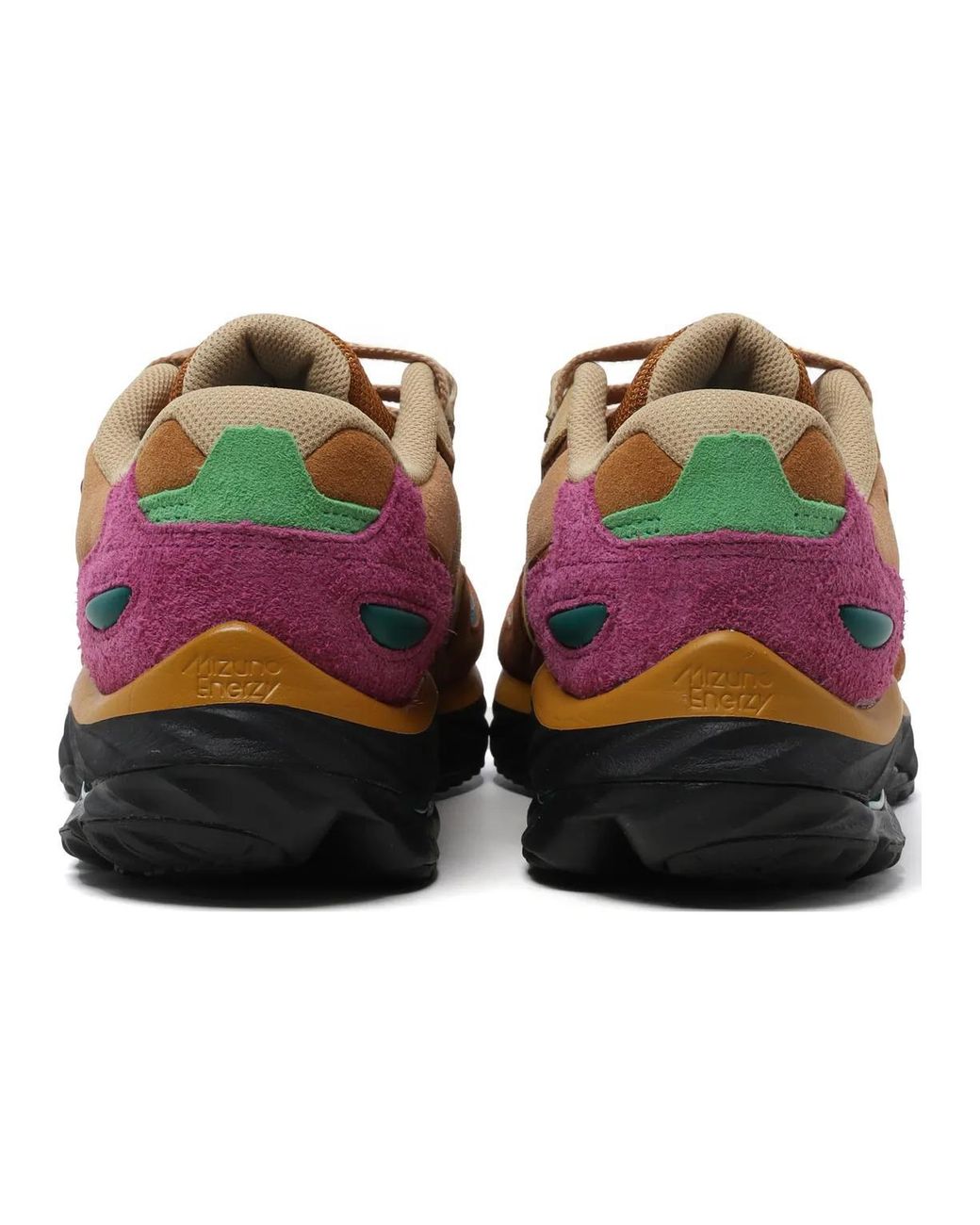 Mizuno Brown Mujin Wave Rider Beta 'Digawel Cathay Spice' for men