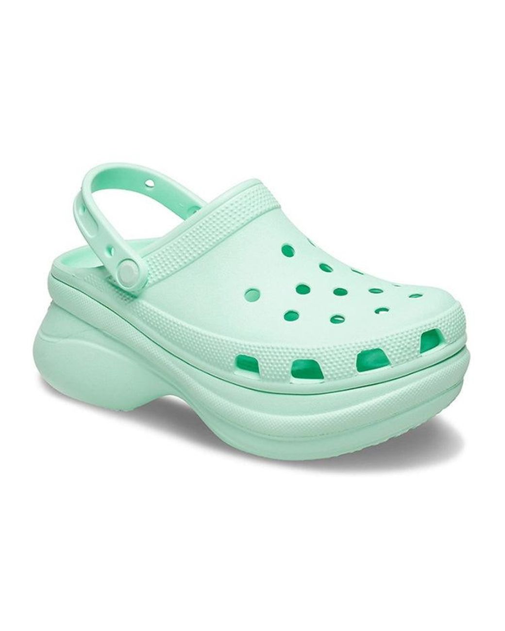 CROCSTM Green (Wmns) Classic Clog Retro Thick Sole Sandals Mint