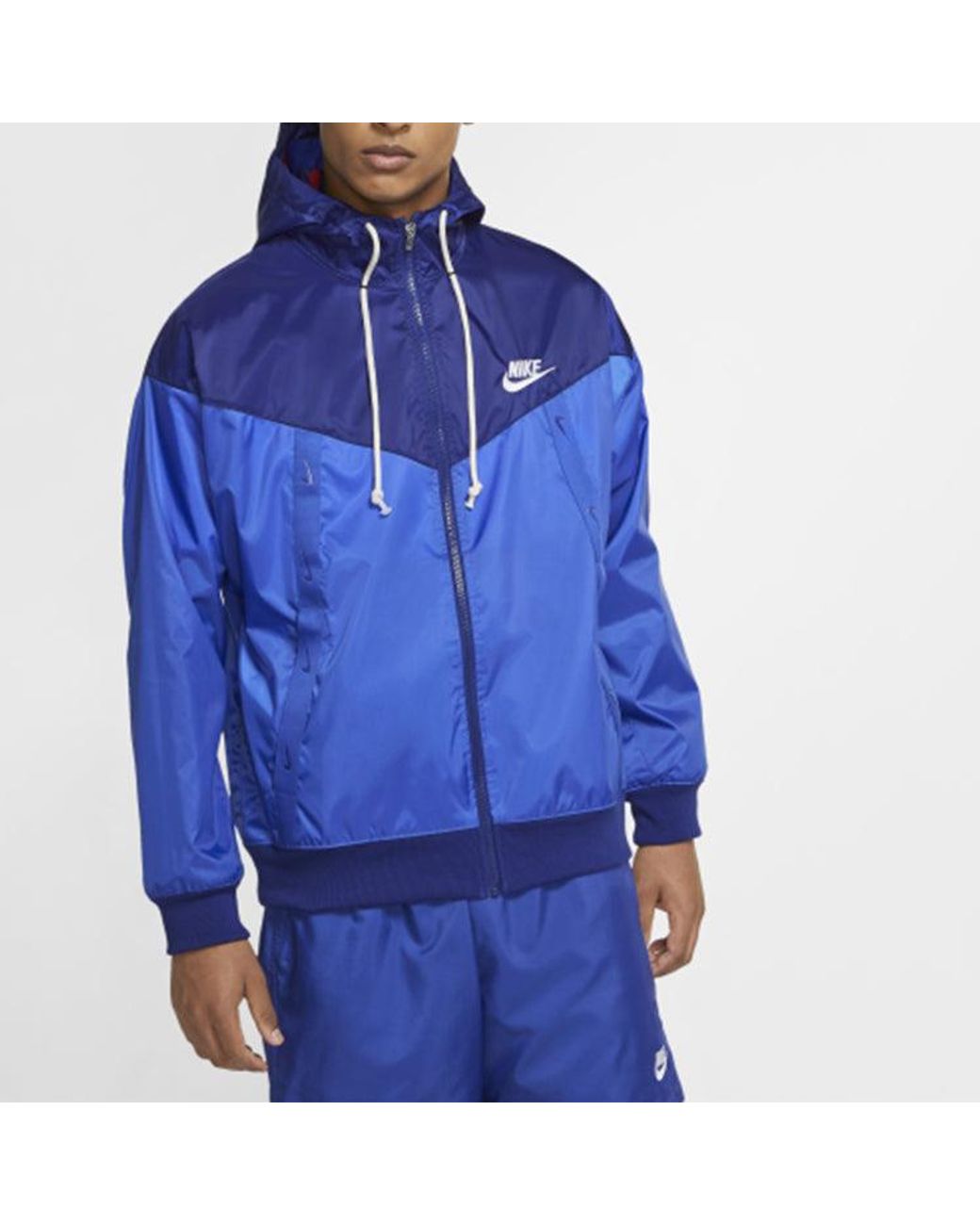 Nike Blue Sportswear Windrunner Jacket Royal for men