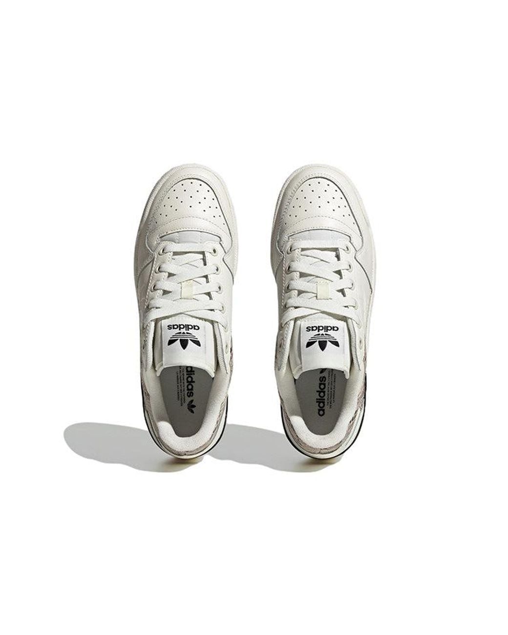 Adidas White (Wmns) Originals Forum Bold Shoes 'Python'