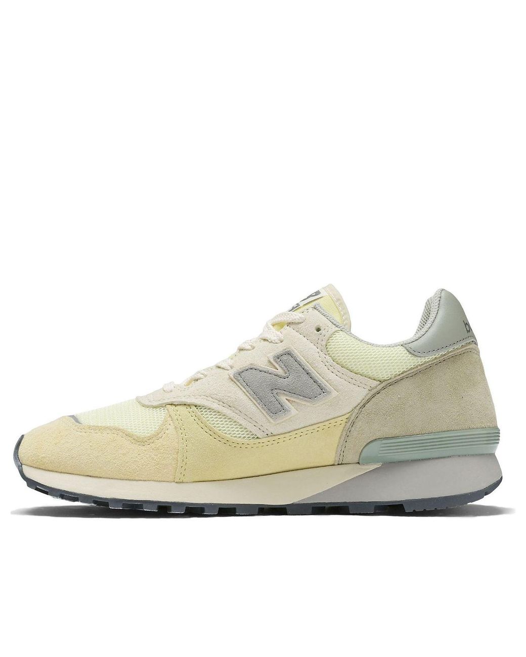 New Balance White X Auralee 475 'Light Volt' for men