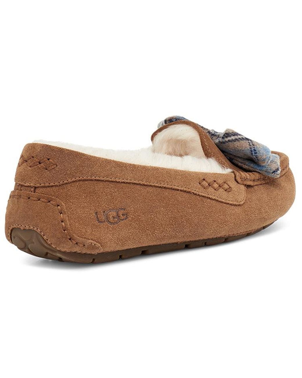 Ugg Brown (Wmns) Ansley Plaid Bow 'Chestnut'