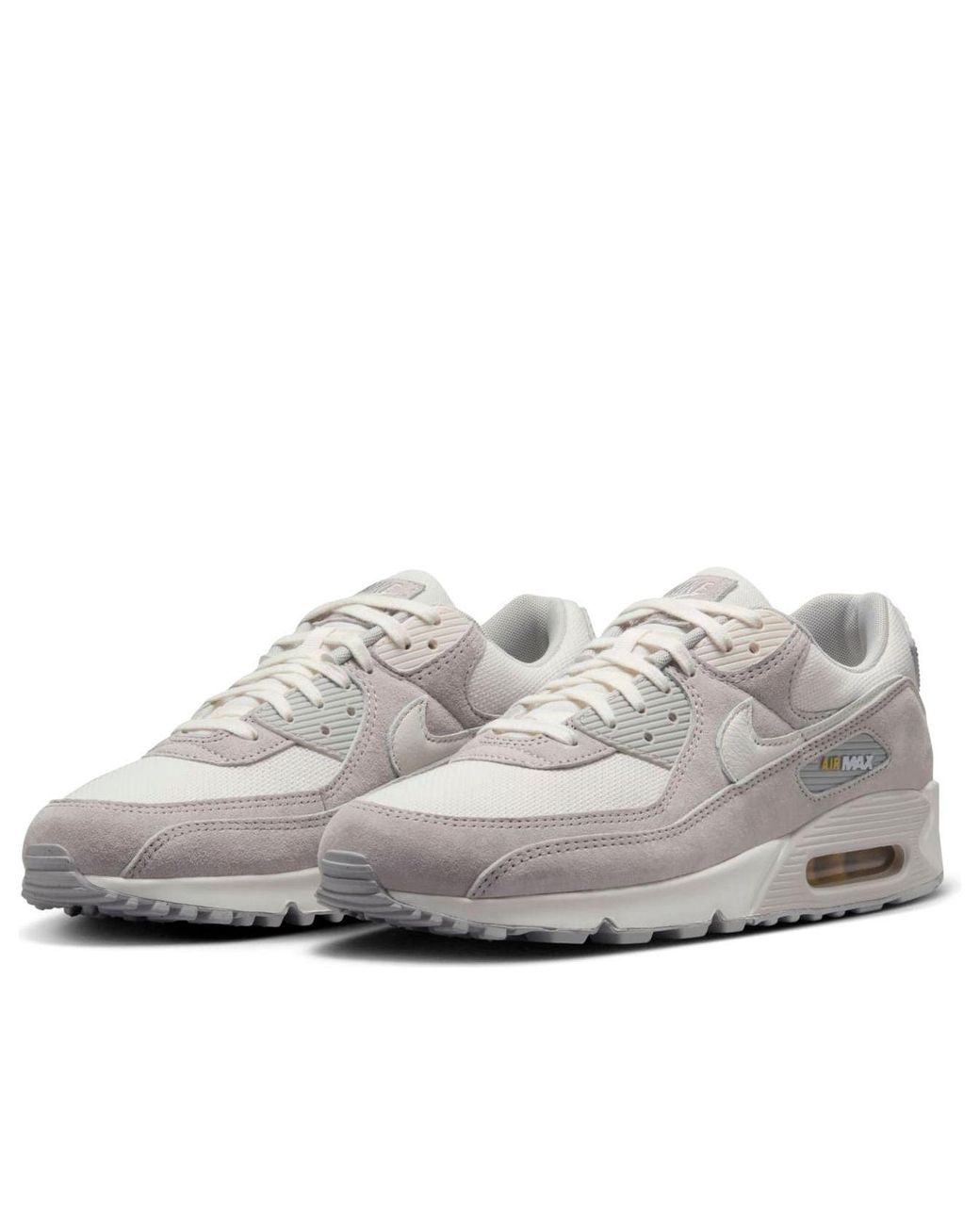 Nike White (Wmns) Air Max 90 'Light Iron Ore'