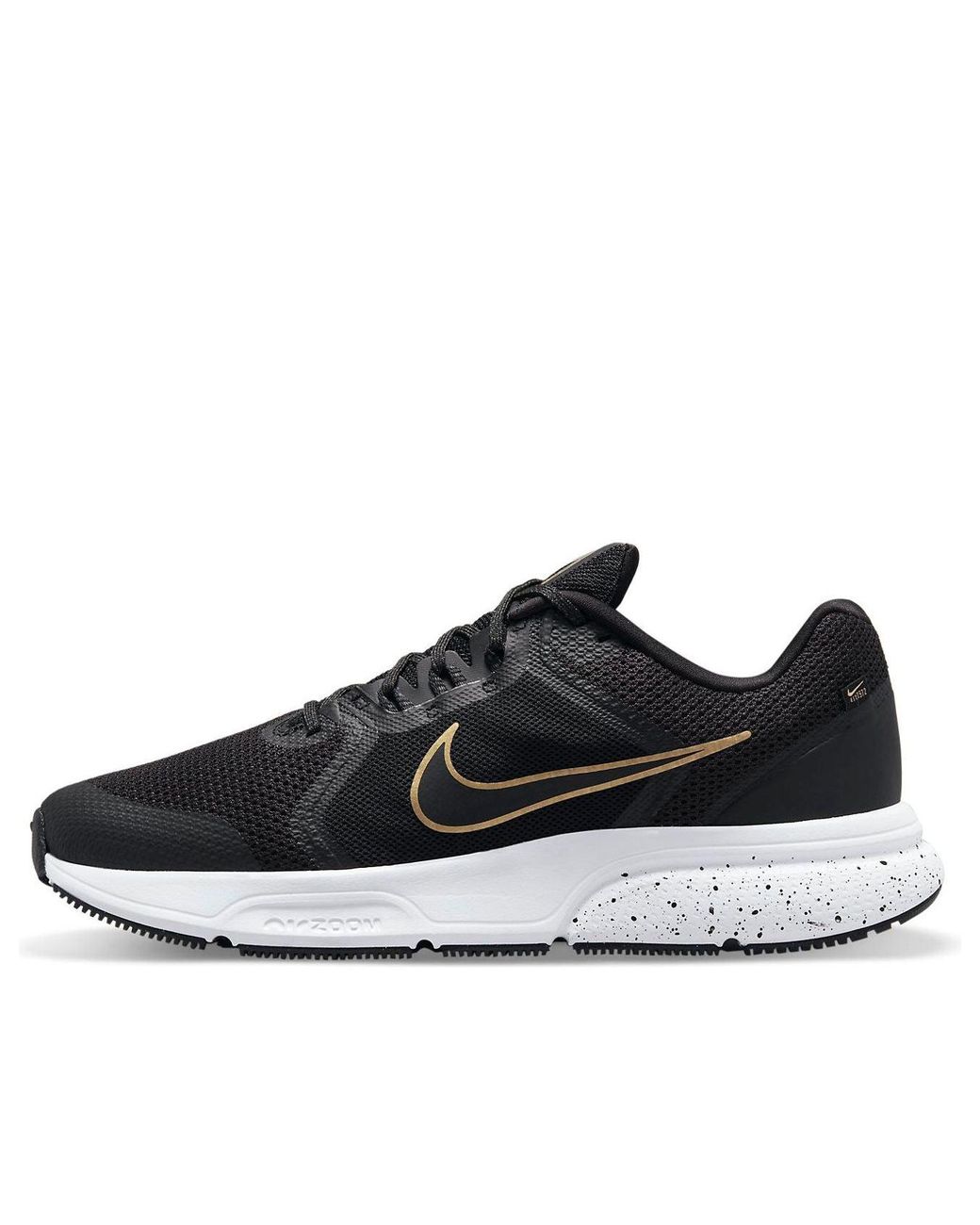 Nike Black Zoom Span 4 Metallic' for men