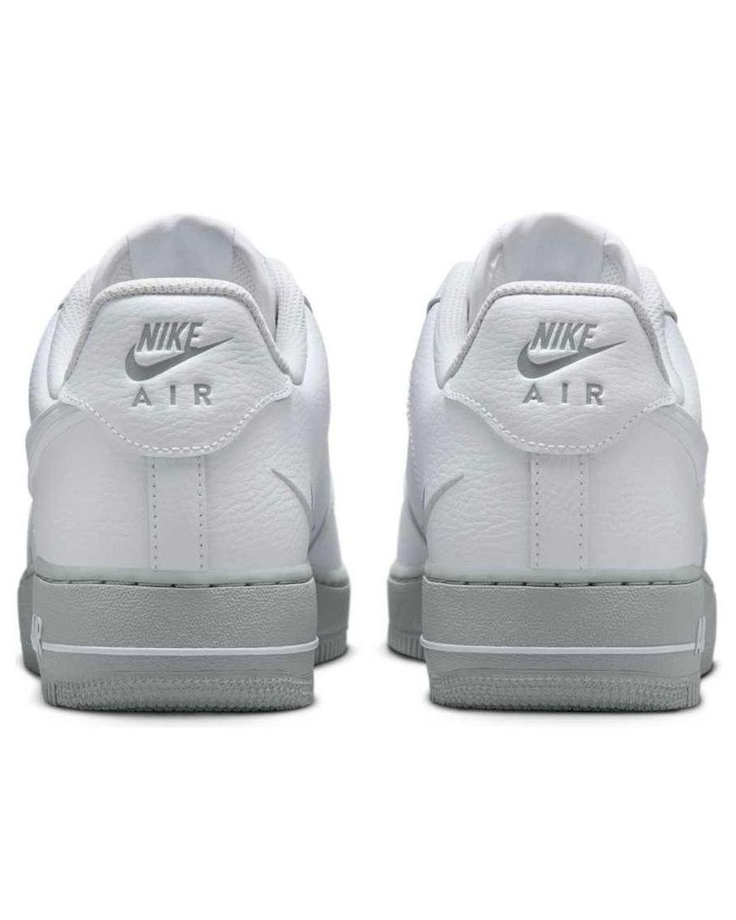 Nike White Air Force 1 '07 Light Smoke Sole' for men