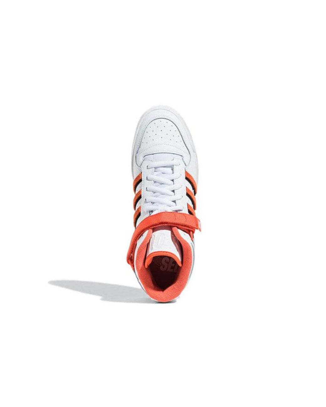 Adidas White Originals Forum Mid for men