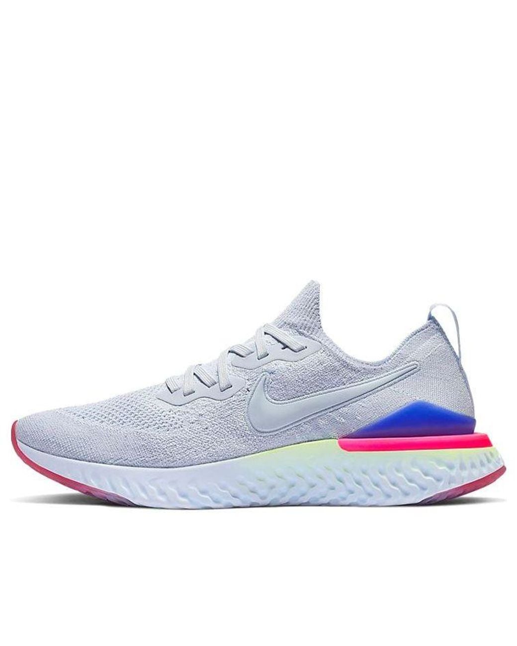 Nike Epic React Flyknit 2 Running Shoe Blue