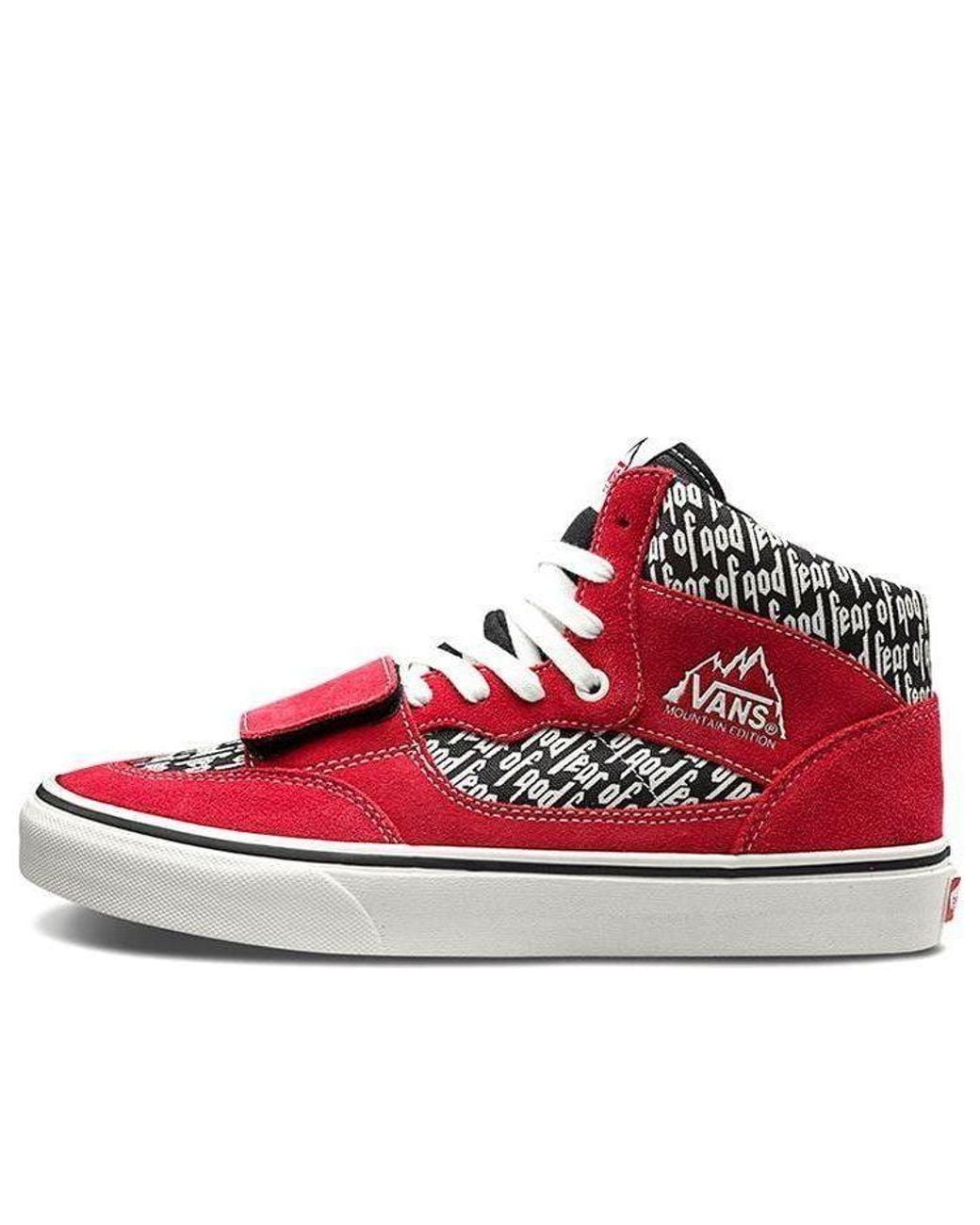 Vans Red Fear Of God X Mountain Edition 35 Dx 'Collection 2' for men