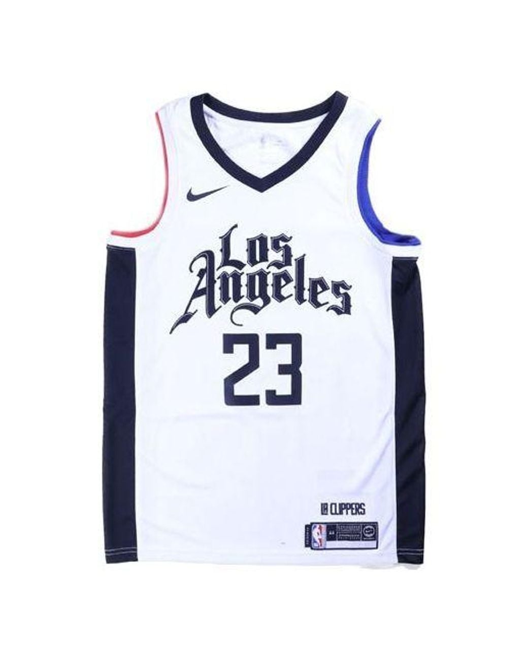 Nike Blue Nba City Limited Sw Fan Edition 19-20 Season Los Angeles Clippers No. 23 Sports Basketball Jersey/Vest for men