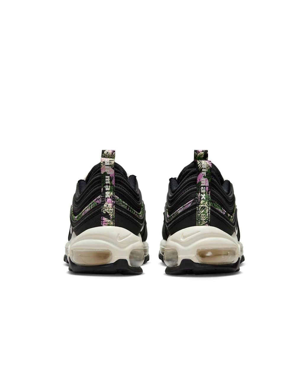 Nike Black Air Max 97 'Next Nature Floral Tapestry' for men