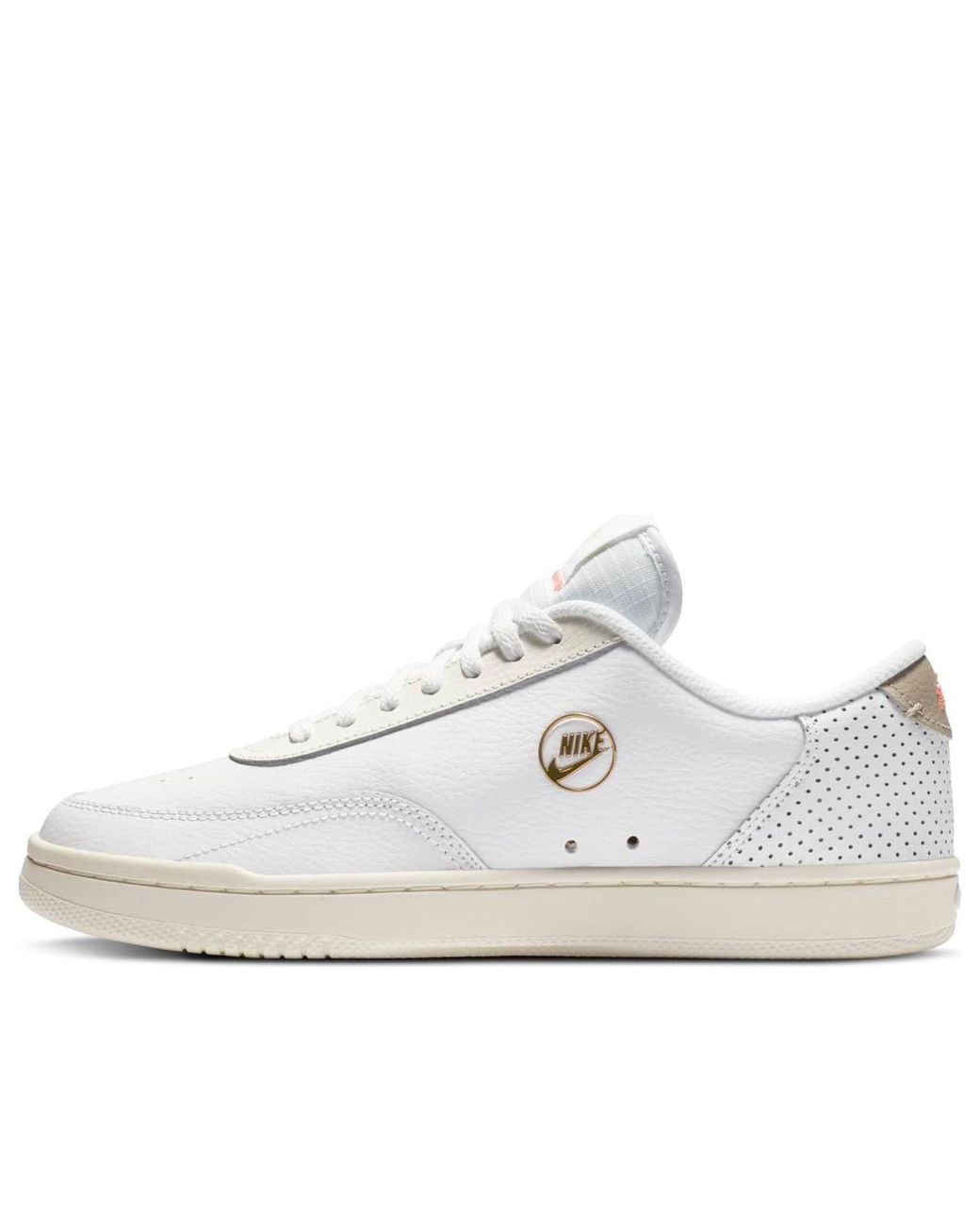 Nike White (Wmns) Court Vintage Premium