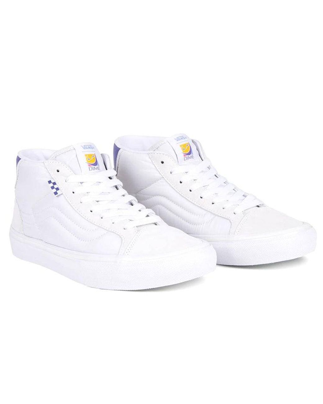 Vans White Dime X Skate Mid Skool Ltd 'Off' for men