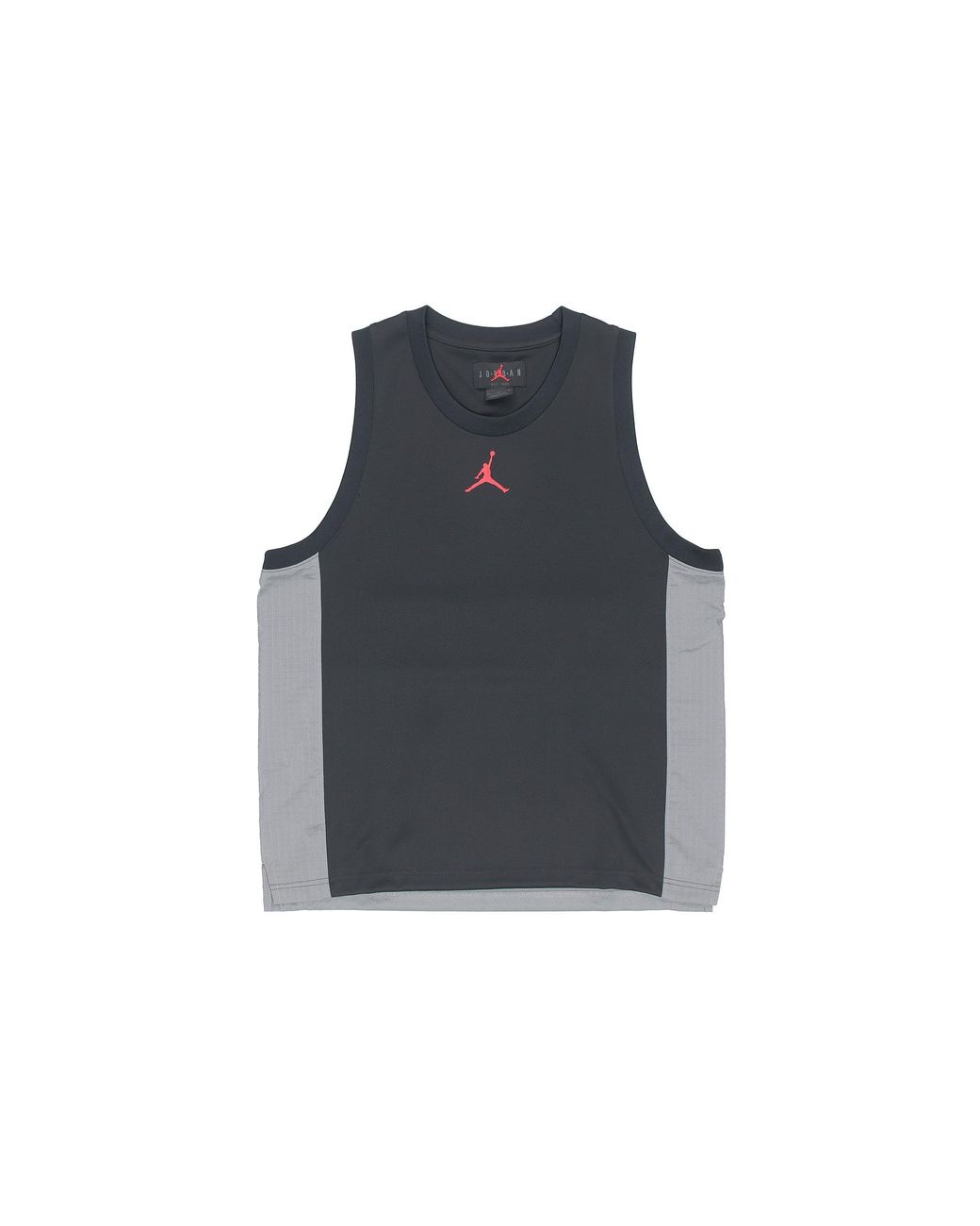 Nike Gray Dri-Fit Air Statement Splicing Quick-Dry Basketball Sports Vest for men