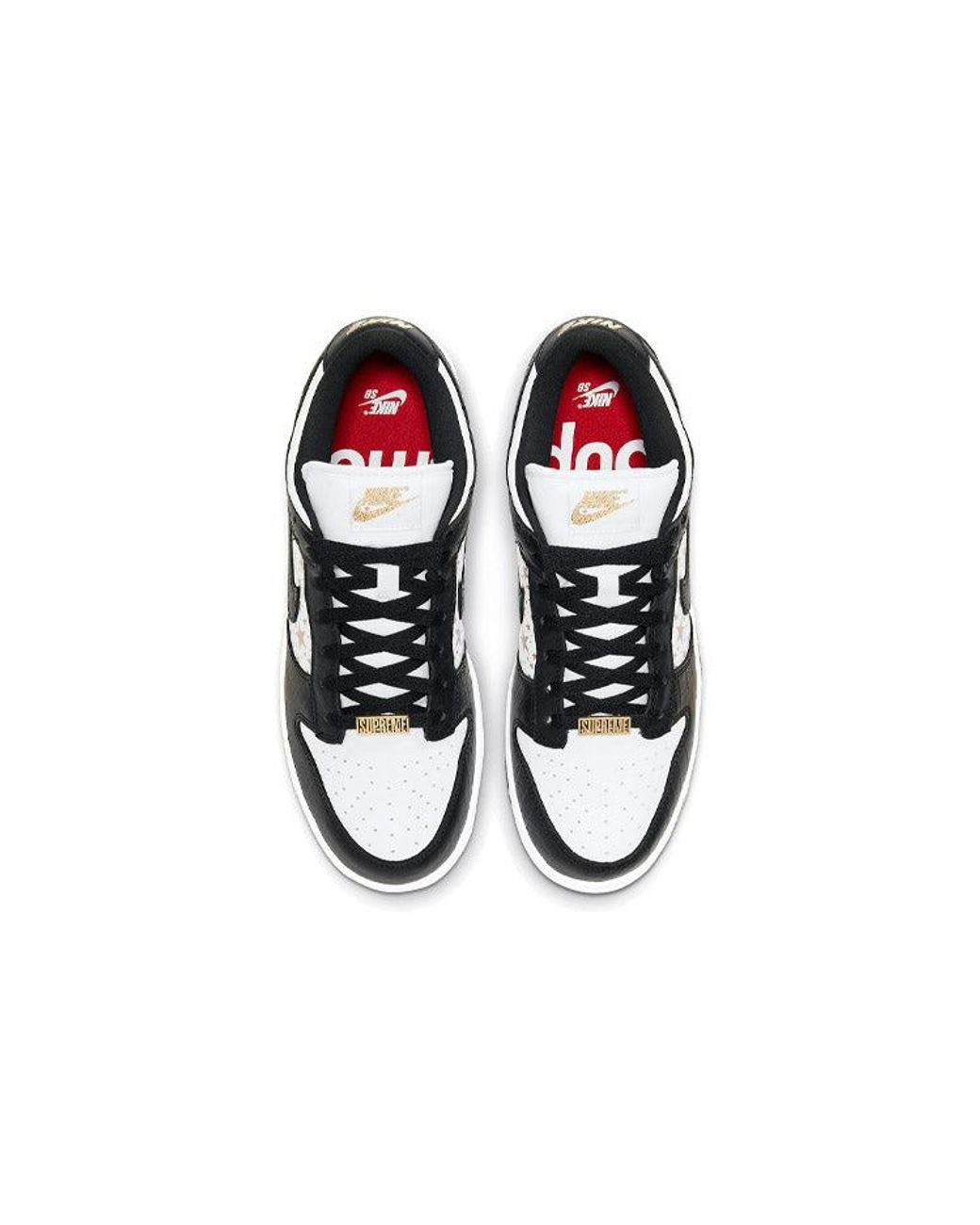 Nike Black X Supreme Sb Dunk Low Og Qs for men