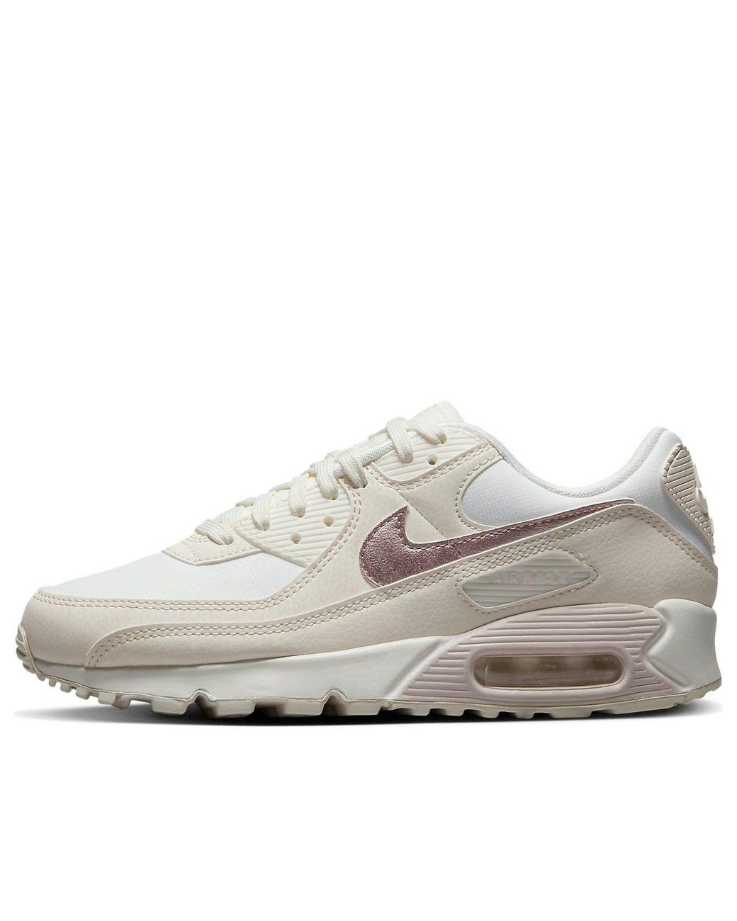 Nike White (Wmns) Air Max 90 Metallic