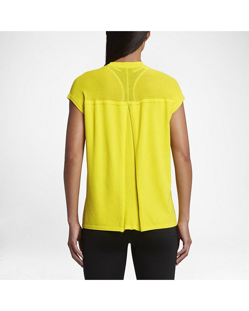 Nike Yellow (Wmns) Sportswear Tech Knit