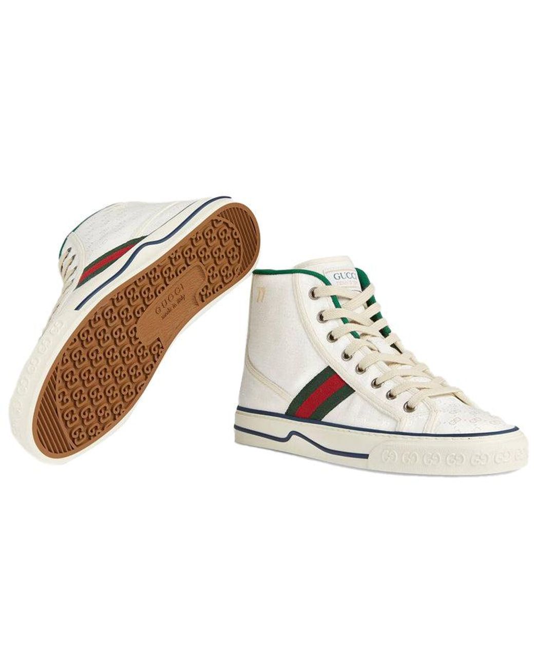 Gucci White (Wmns) Tennis 1977 High Mini Gg'