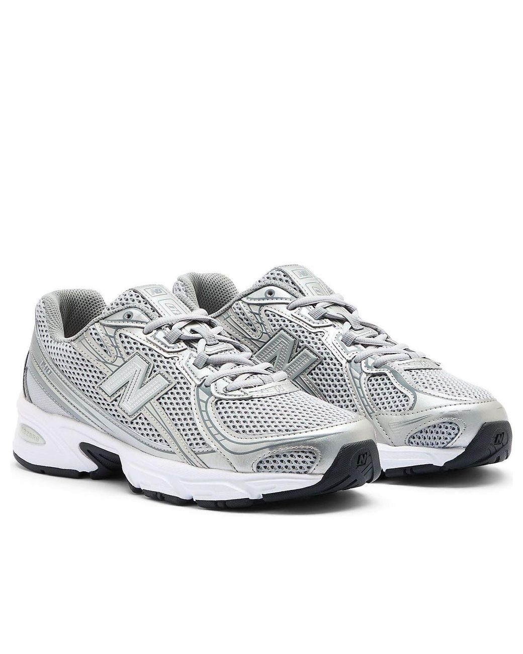 New Balance White 740 'Castlerock Slate' for men