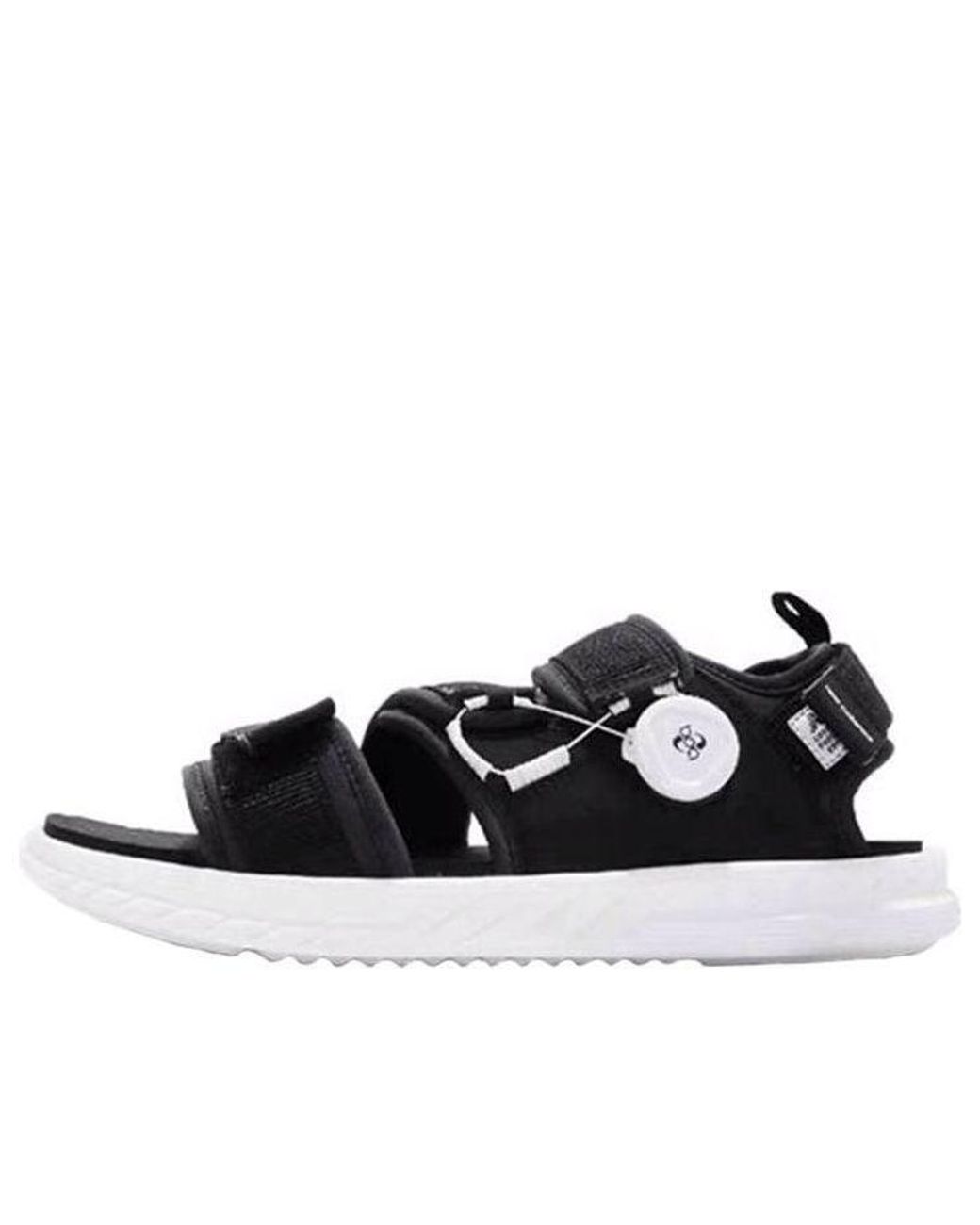 New Balance Black Lifestyle Sandals for men