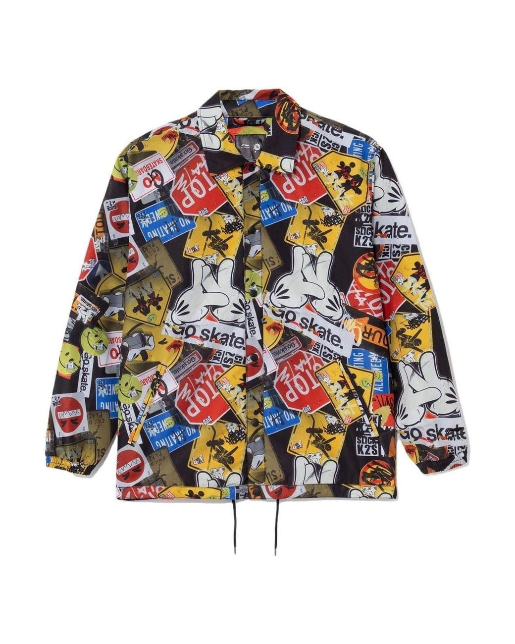 Li-ning Multicolor X Og_Slick Crossover Skateboard Series Jacket for men