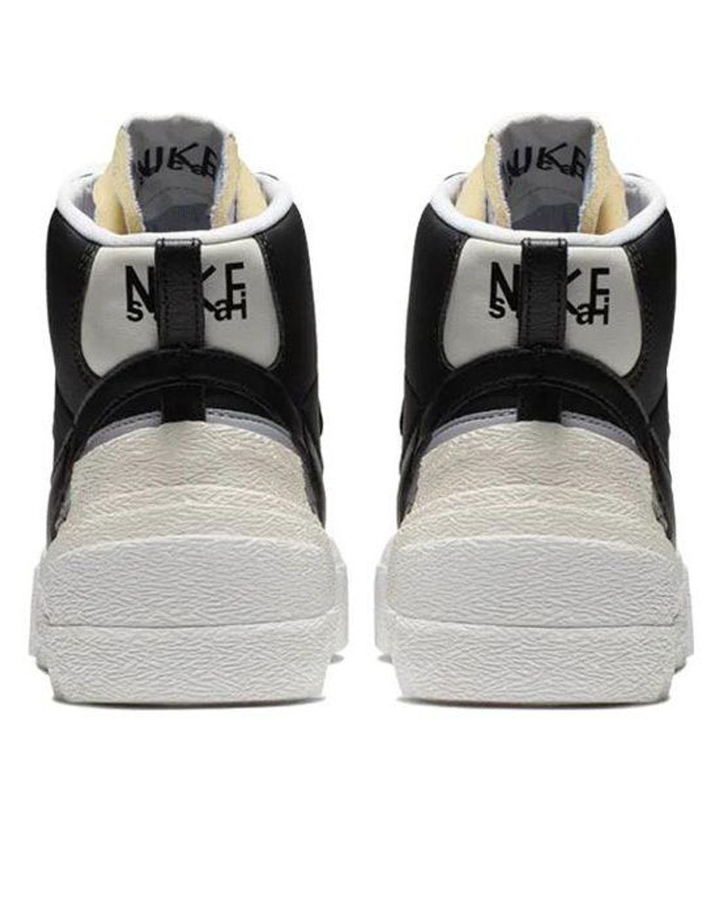Nike Black X Sacai Blazer Mid for men