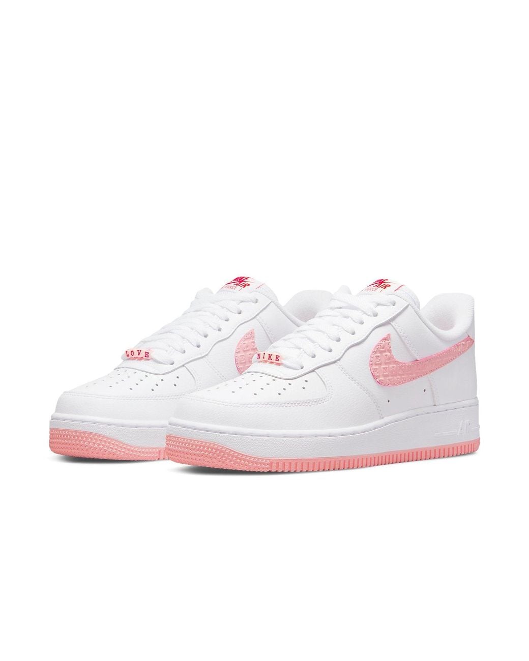 Nike White (Wmns) Air Force 1 Low 'Valentine's Day 2022'