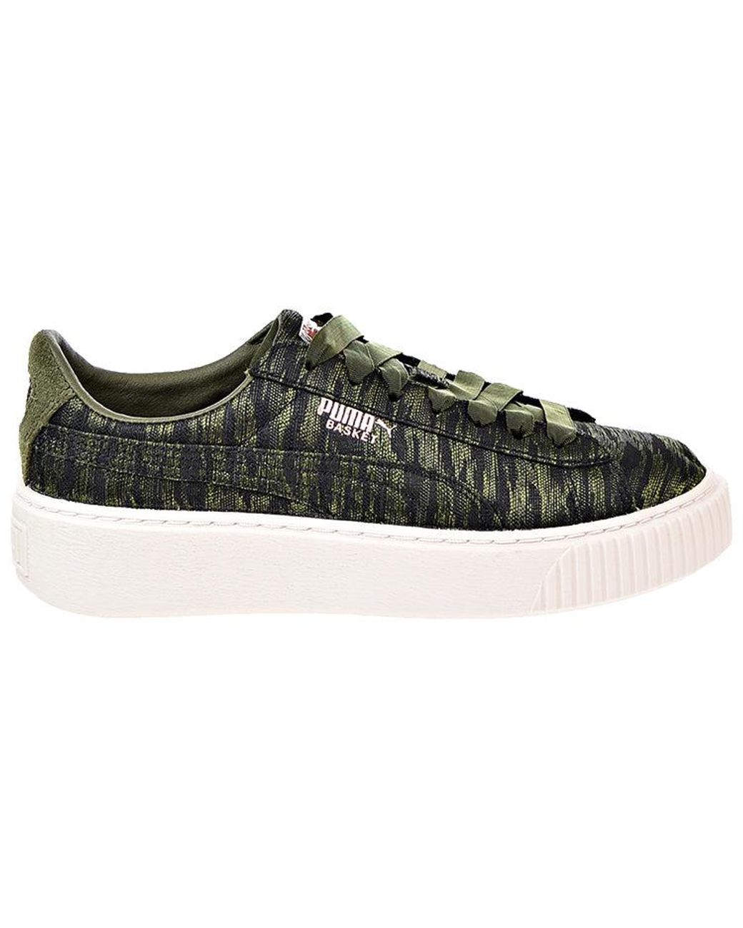 PUMA Brown (Wmns) Basket Platform Vr