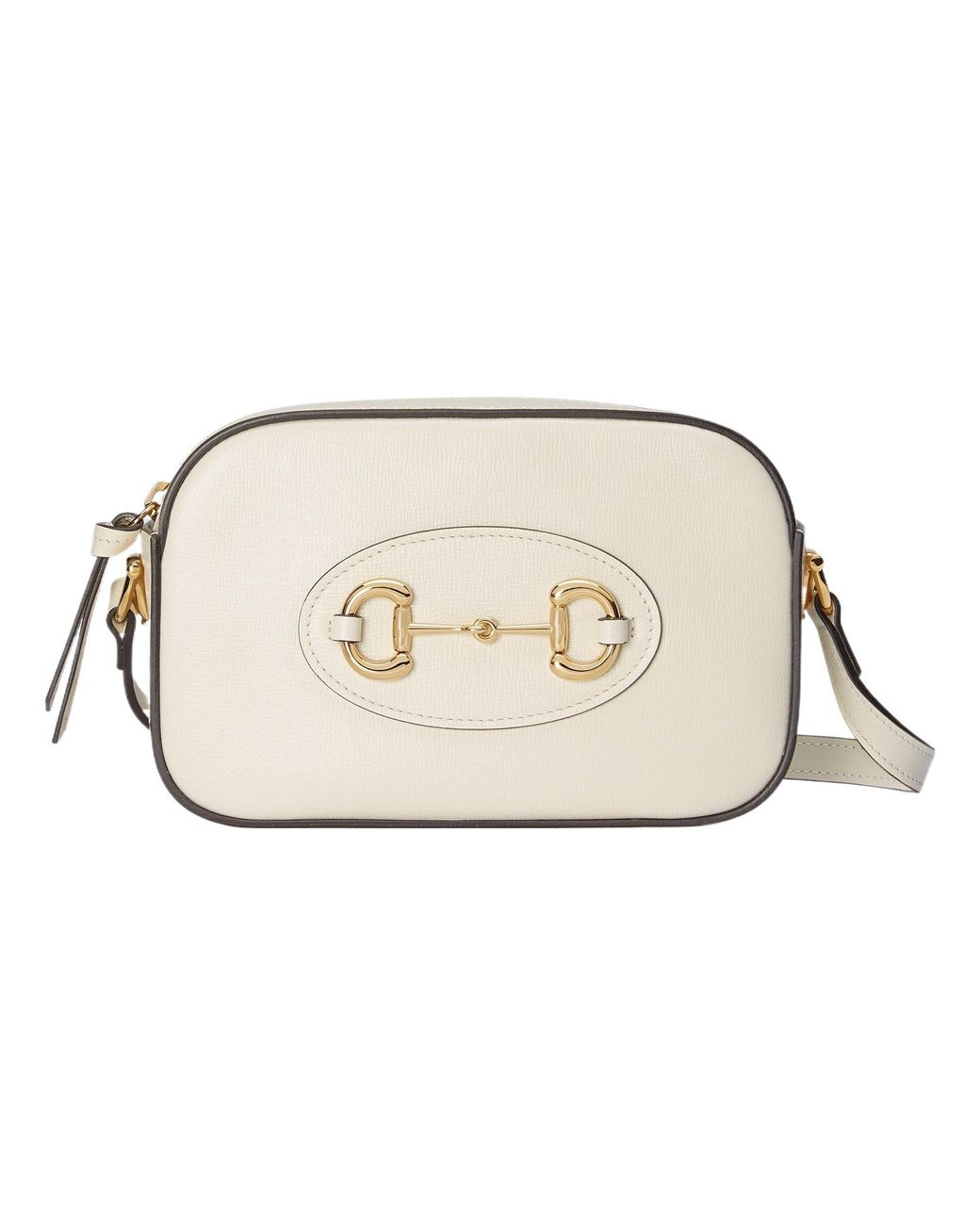 Gucci Natural Horsebit 1955 Small Camera Bag, Leather