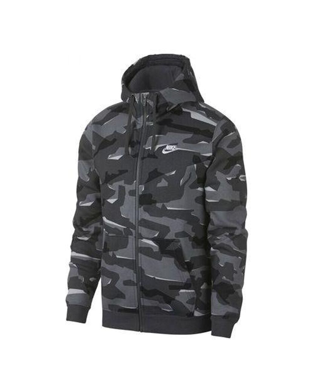 nike camo parka