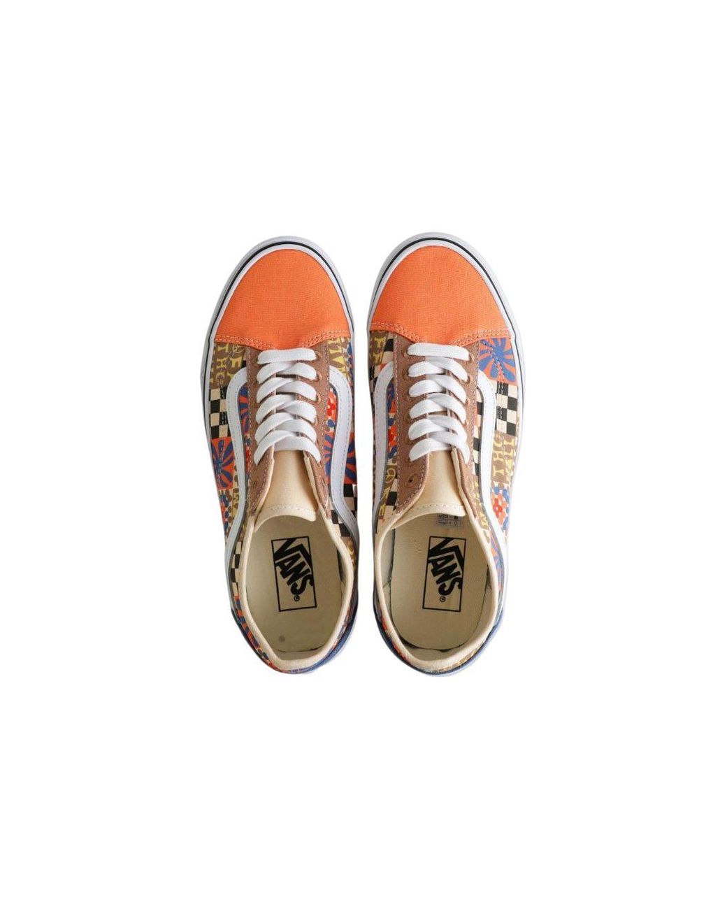 Vans White Old Skool Tapered for men
