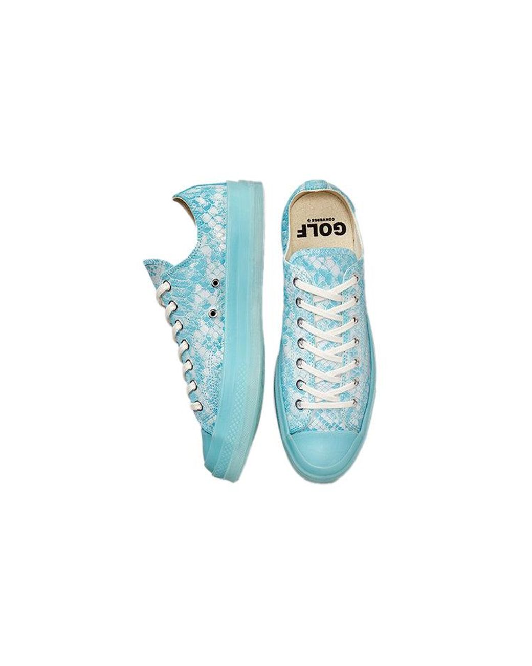 Converse Blue Golf Wang X Chuck 70 Low Python' for men