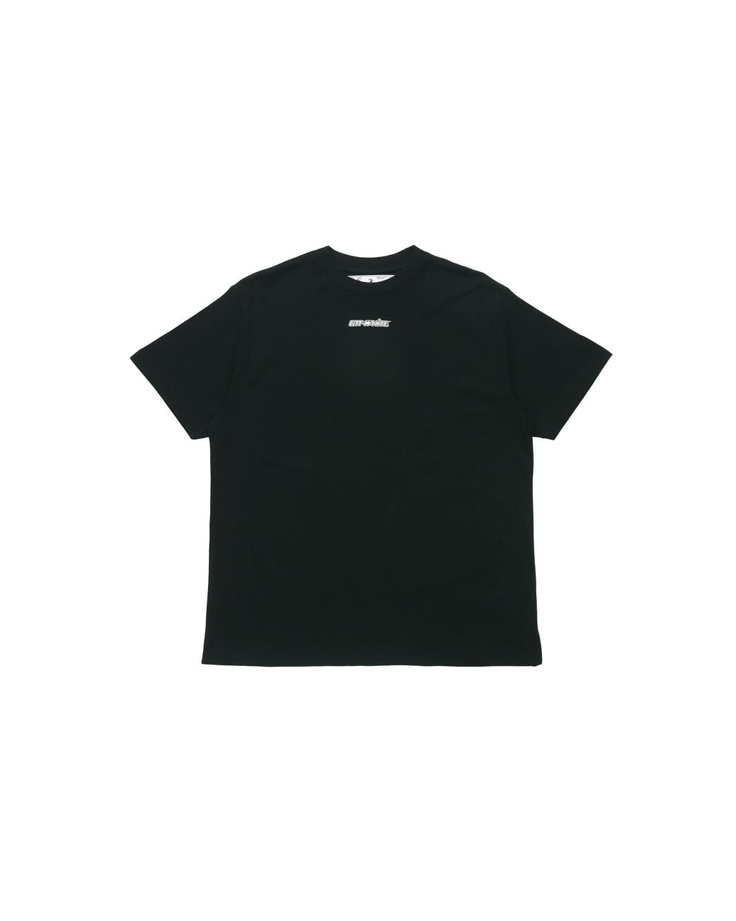 Off-White c/o Virgil Abloh Black Fw20 Maker Arrows Print Short Sleeve Round Neck for men