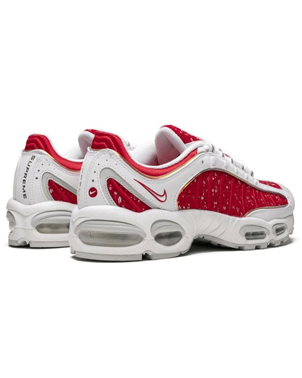Nike Red X Supreme Air Max Tailwind 4 'University' for men