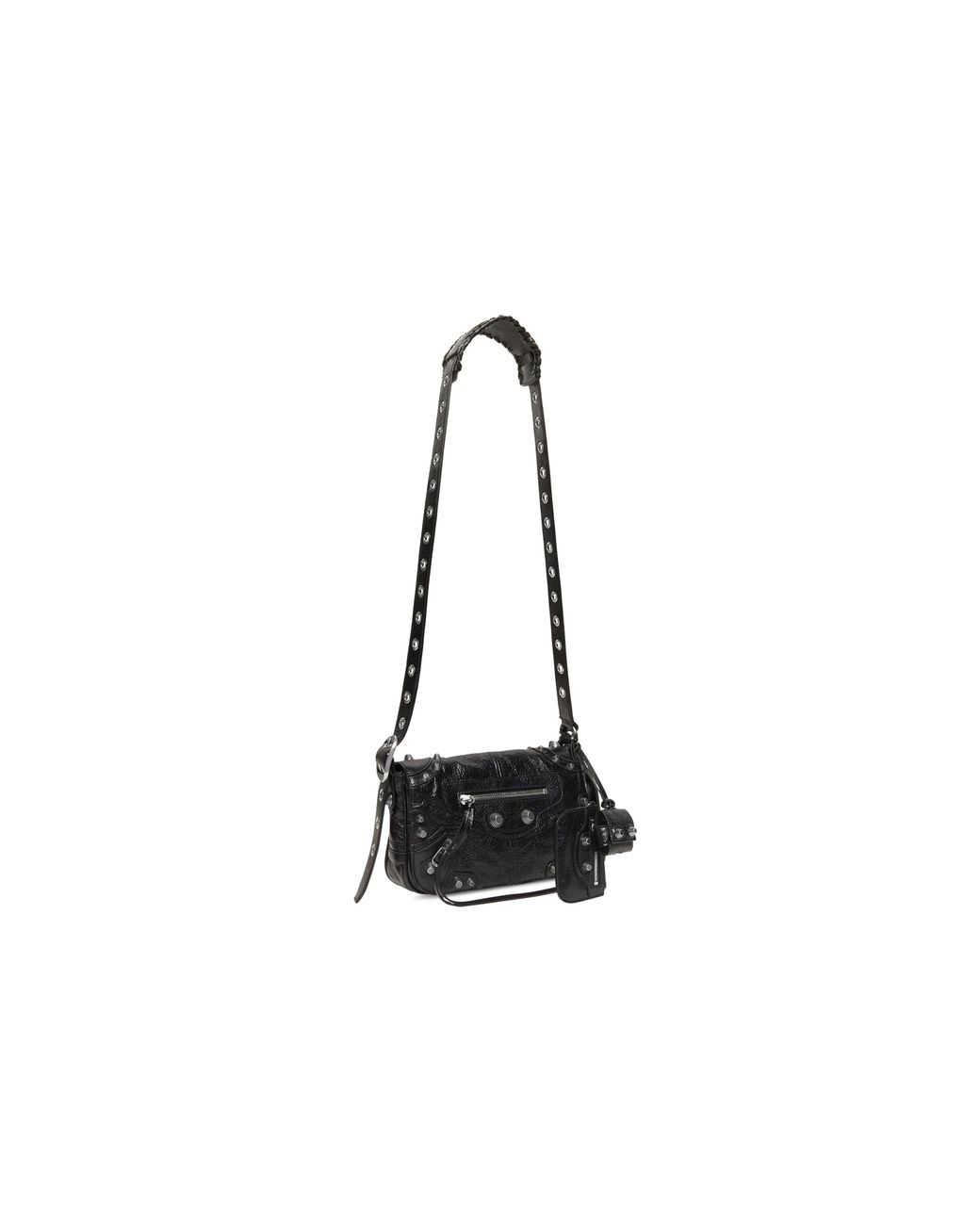 Balenciaga Black Le Cagole Xs Flap Bag for men